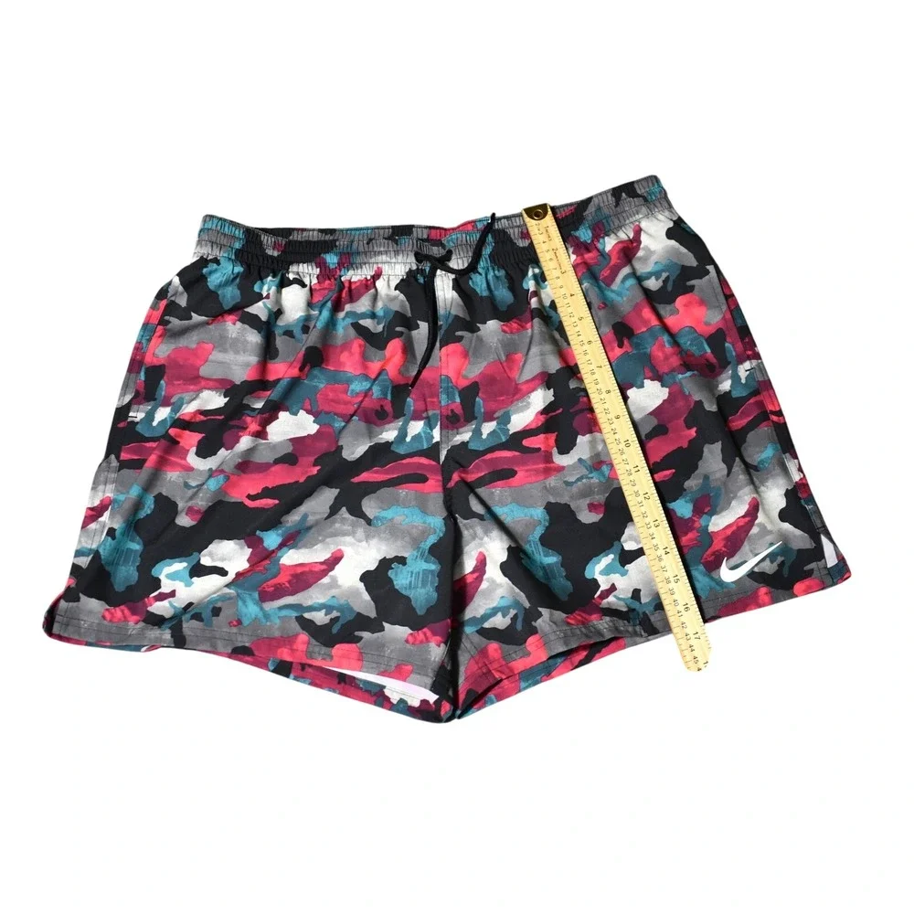 Nike Swim Trunks Four-Way Stretch Multicolor Camo Men's Size XXL‎ NESSE548-463